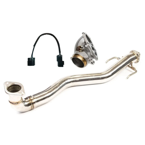 Invidia O2 Outlet/Front Pipe Package w/O2 Cable Extension (Evo 7-9) — fits Mitsubishi Evo 8