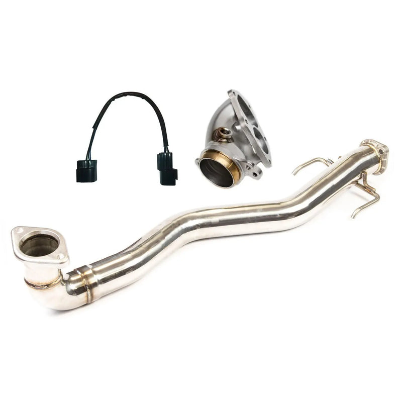 Invidia O2 Outlet/Front Pipe Package w/O2 Cable Extension (Evo 7-9) — fits Mitsubishi Evo 8