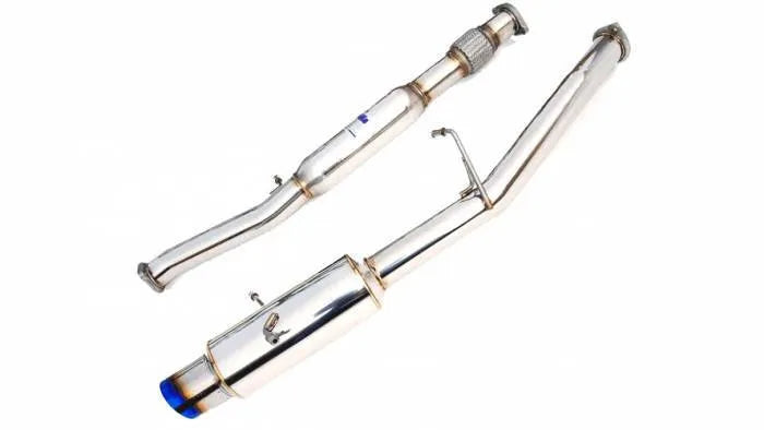 Invidia N1 Cat Back Exhaust w/Ti Tip (Evo 7-9 CT9A) — fits Mitsubishi Evo 8