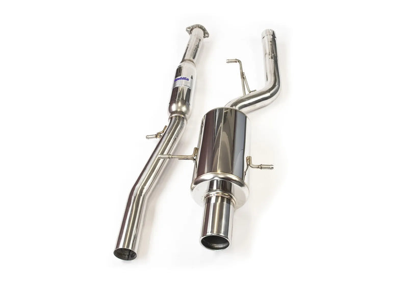 Invidia G200 Cat Back Exhaust w/SS Rolled Tip (Forester XT SG 03-08) — fits Subaru Forester