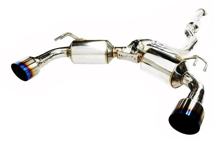 Invidia Dual N1 Ti-Tip Cat-Back Exhaust (EVO X) — fits Mitsubishi Evo