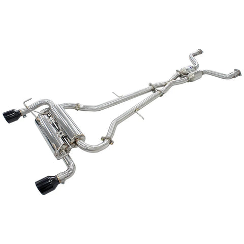Invidia Gemini Cat Back Exhaust w/Black Signature Series Tips (370Z Z34 09-20)