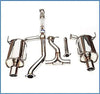 Invidia Q300 Cat Back Exhaust w/SS Rolled Tips (Liberty GT BM 10-12)