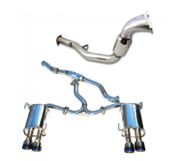 Invidia Q300 Turbo Back Exhaust (WRX 11-14/STi 11-20 Sedan)
