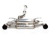 Invidia HS12SST7GM1ST 70mm R400 Cat-Back w/Straight Cut