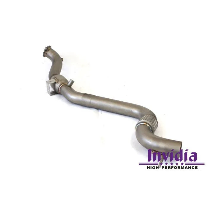 Invidia Down Pipe w/High Flow Cat (Mustang Ecoboost FM/FN 15-20) — fits Ford Mustang Eco Boost