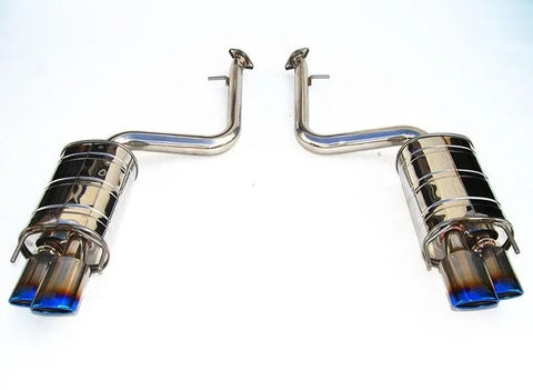 Invidia Q300 Axle Back Exhaust with Ti Tips (RC350 14-21/RC200T 15+) — fits Lexus RC