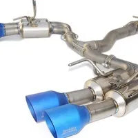 Invidia Titan G5 R400 Cat-Back w/Straight Cut G5 Ti Tips (WRX/STi 11-18) — fits Subaru STI