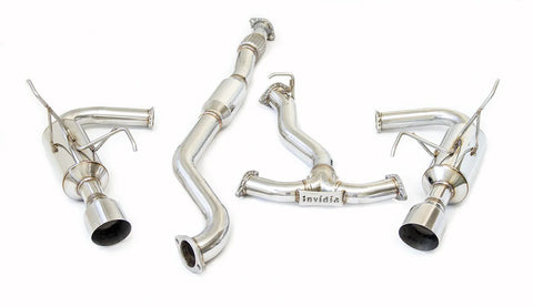 Invidia R400 Cat-Back Exhaust - Polished Tips (Levorg 2014-21) — fits Subaru Levorg (image 2)