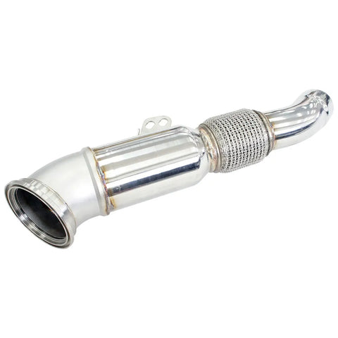 Invidia Down Pipe w/High Flow Cat (Supra A90 19+) — fits Toyota Supra
