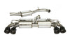 Invidia R400 "Signature Edition" Valved Cat Back Exhaust w/Round Black Tips (Golf R Mk8 19-24)