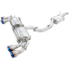 Invidia R400 Valved Cat Back Exhaust w/Straight Tips (Golf R Mk8 22-24)