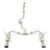 Invidia R400 Cat Back Exhaust w/ Ti Straight Cut Tips (WRX Wagon VB 22+)