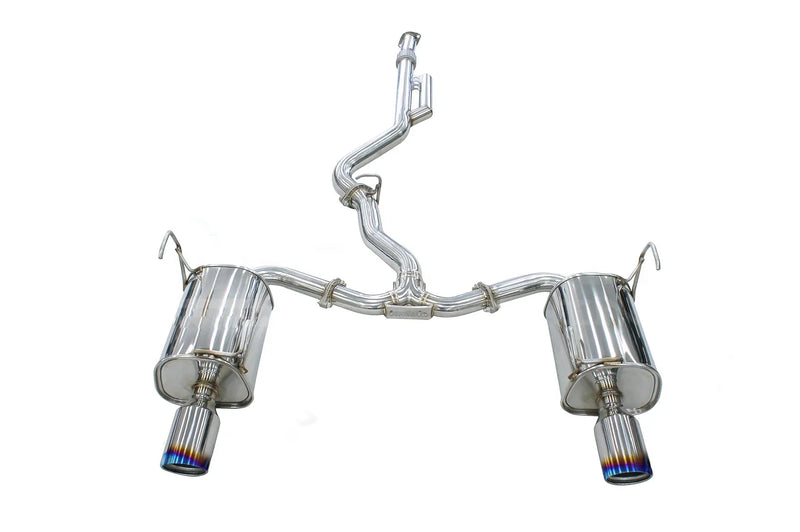 Invidia Q300 Cat Back Exhaust w/ Rolled Tips (WRX Wagon VB 22+)