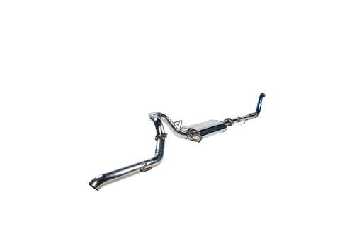 Torqit 3" Turbo Back Performance Exhaust - Performance Muffler (Prado 07-15) — fits Toyota Landcruiser Prado 150 Se...