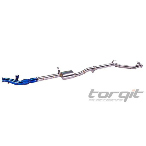 Torqit 3.5 Turbo Back Performance Exhaust Louder option (79 Series Dual Cab 07-16) — fits Toyota Landcruiser 79 Se...
