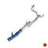 Torqit 79 Series 3.5in 4.5L Dual Cab S/S Turbo Back