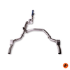Torqit 79 Series 3.5in 4.5L Dual Cab S/S Turbo Back