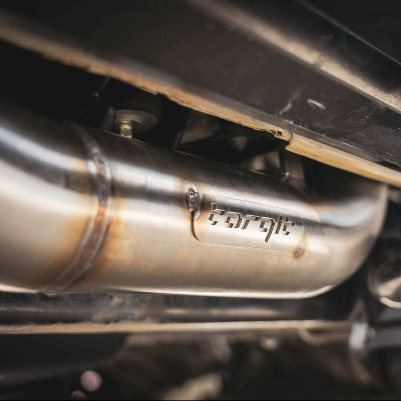 Torqit 3.5 Turbo Back Performance Exhaust (78 Series 07-16) — fits Toyota Landcruiser 200 Series Mkii
