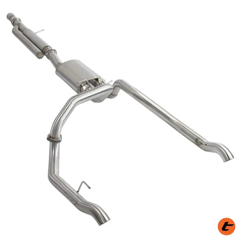 Torqit Single 3.5" - Twin 3" Cat Back Exhaust (Silverado 1500 20+) — fits Chevrolet Silverado 1500