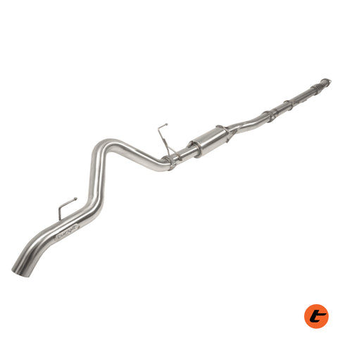 Torqit 3 DPF Back Performance Exhaust 141KW/457NM (D-Max 2020+) — fits Isuzu D-Max Rt TFS