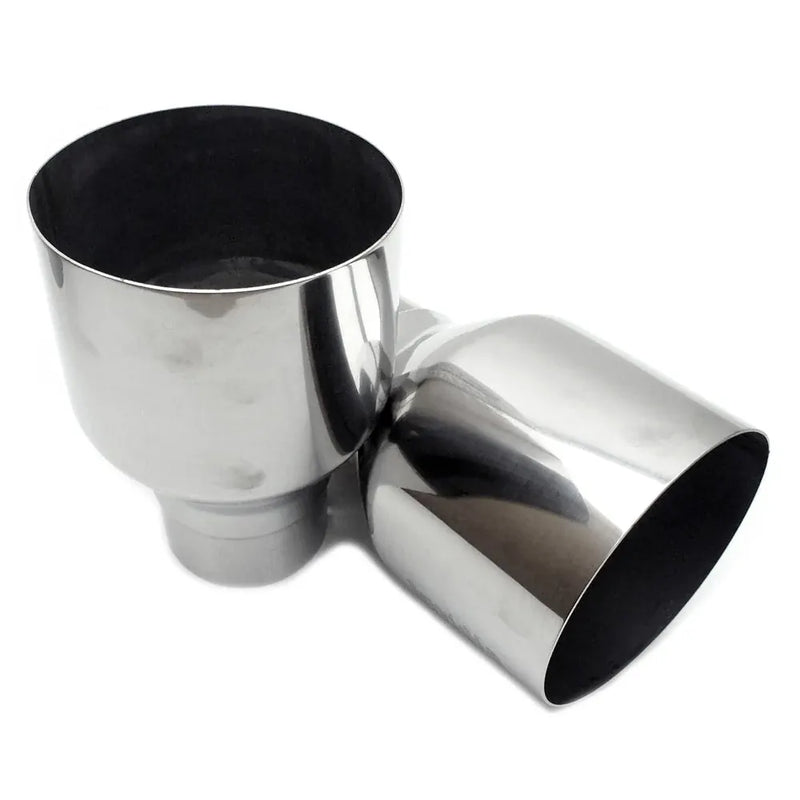 Invidia Replacement Clamp On Tip - Straight Cut Polished Stainless (Skyline V35/36) — fits Volkswagen Golf R