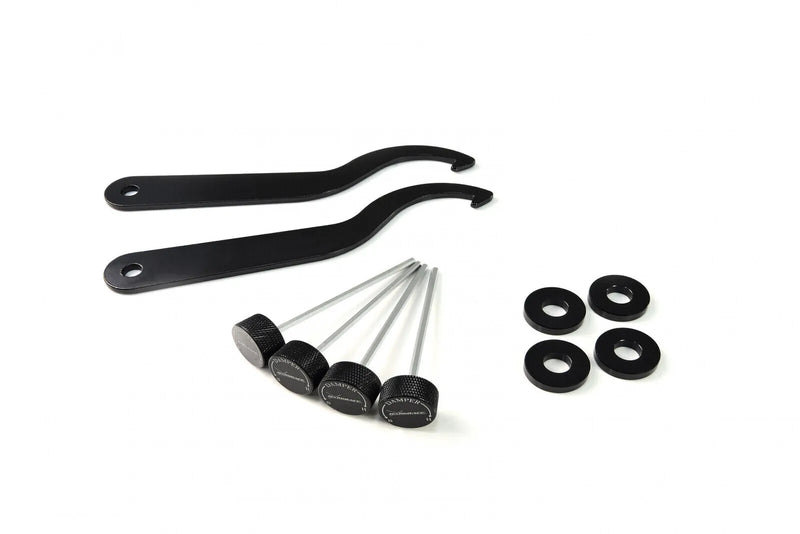 Hard Race HS Spec Coilovers (Chaser 96-00) Hardened Rubber — fits Toyota Mark