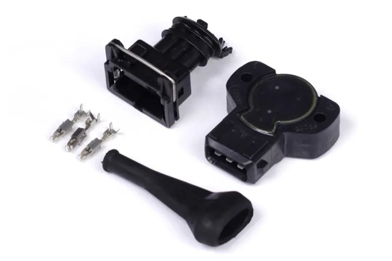 Haltech Throttle Position Sensor CCW Rotation 8mm D-Shaft - Black