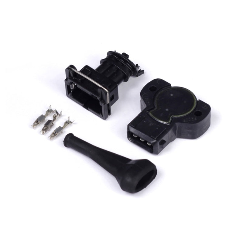 Haltech Throttle Position Sensor - Black CCW Rotation 8mm