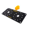 Haltech Dual Switch Panel Only - includes Yellow knob