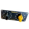 Haltech Dual Switch Panel Only - includes Yellow knob