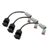 Haltech Triple Switch Panel Kit - includes Yellow & Red