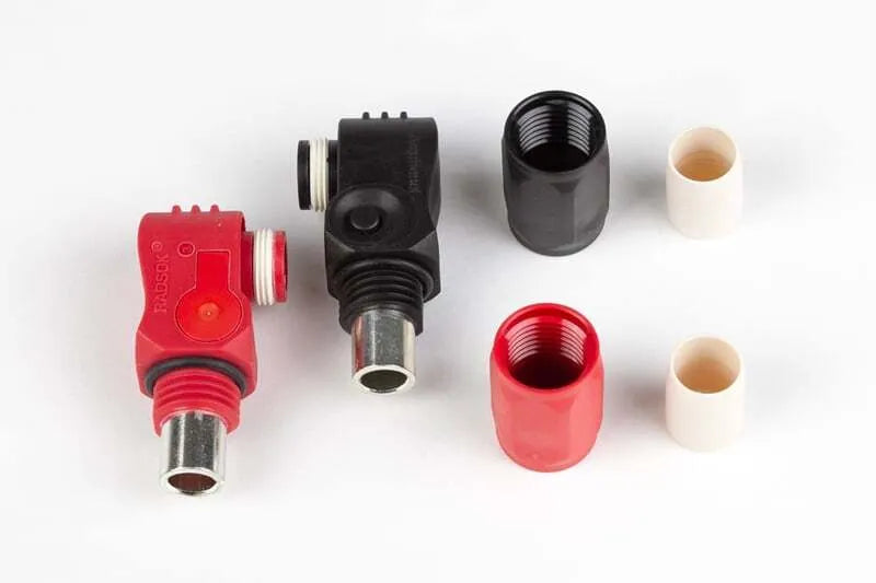Haltech SurLok Connector Set - 120A Black + Red