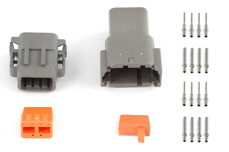 Haltech Plug and Pins Only - Matching Set of Deutsch
