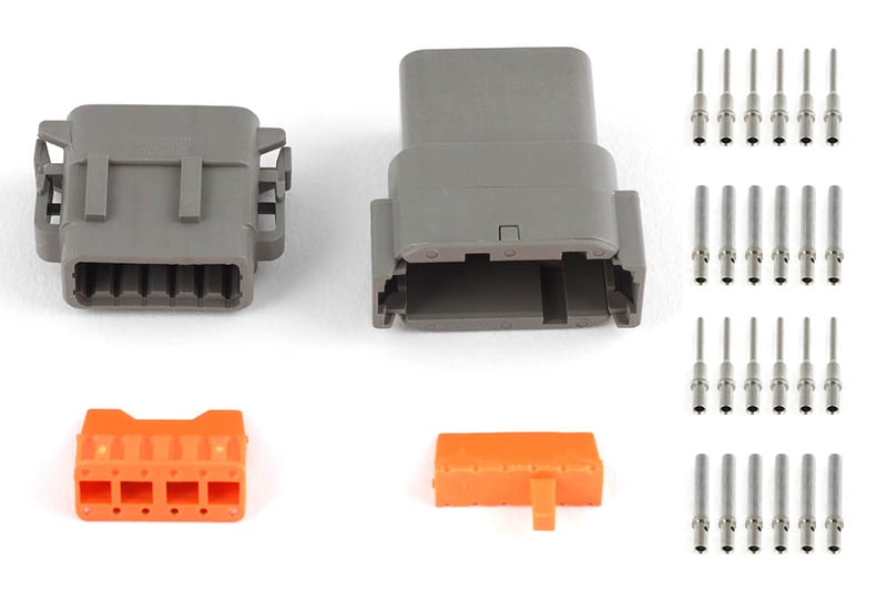 Haltech Plug and Pins Only - Matching Set of Deutsch