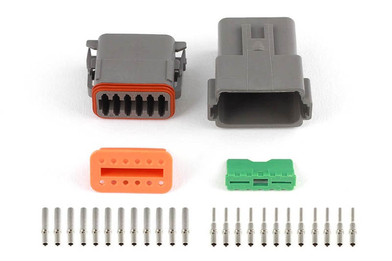 Haltech Plug and Pins Only - Matching Set of Deutsch