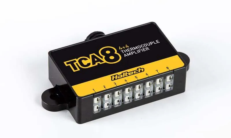 Haltech TCA-8 - 4+4 Eight Channel Thermocouple Amplifier - TCA-4A/TCA-4B