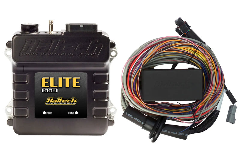 Haltech Elite 550 + Premium Universal Wire-in Harness Kit - 2.5m