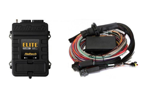 Haltech Elite 2500 - DBW - 2.5m - 8 ft Premium Universal Wire-in Harness Kit