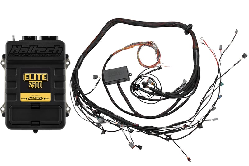 Haltech Elite 2500 Toyota 2JZ Terminated Harness Kit inc