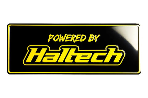 Haltech Vanity Plate - Length: 380mm x 140mm