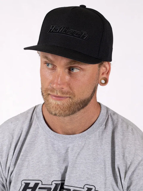 Haltech Hat Snap Back Cap - Black