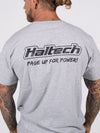 Haltech Classic T-Shirt Grey - 2X Extra Large