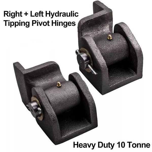 2x Hydraulic Tipper Trailer hinges Heavy duty Hydraulic Tipping pivot hinge kit