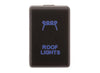 Hulk 4x4 Roof Light Push Button Switch - Blue (Colorado/D-Max 12-16)