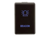 Hulk 4x4 Beacon Push Button Switch - Blue (Colorado/D-Max 12-16)