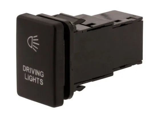 Hulk 4x4 Driving Light Push Button Switch - Green (Prado/Landcruiser 200 Series 08+)