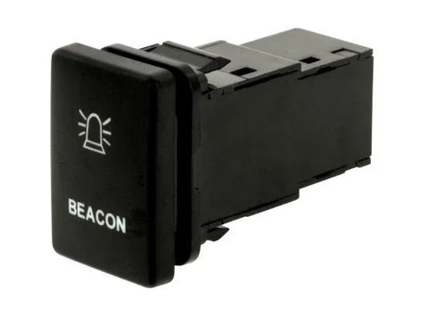 Hulk 4x4 Beacon Push Button Switch - Green (Prado/Landcruiser 200 Series 08+) — fits Toyota Landcruiser Prado 150 S... (image