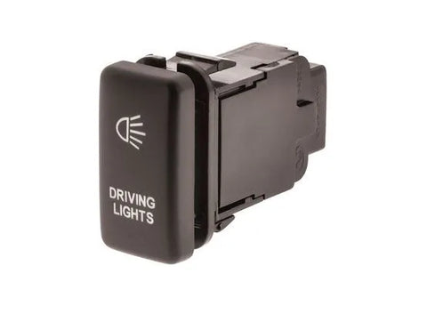 Hulk 4x4 Driving Light Push Button Switch - Green (Hilux/Landcruiser 100 Series 98-13) — fits Toyota Landcruiser Pr...