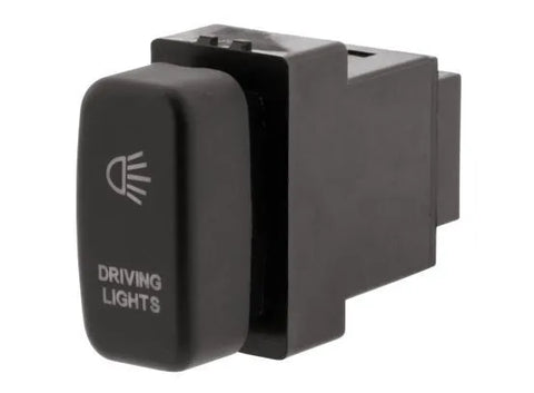 Hulk 4x4 Driving Light Push Button Switch - Green (Pajero/Triton 02-15) — fits Mitsubishi Challenger Pb